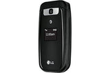 LG B470 AT&T Prepaid Basic 3g Flip Phone, Black - Carrier Locked to AT&T