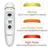 Vigorun Medical Forehead and Ear Thermometer, Digital Infrared Temporal Thermometer