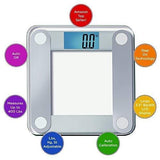 EatSmart Precision Digital Bathroom Scale with Extra Large Lighted Display, Free Body Tape Measure Included