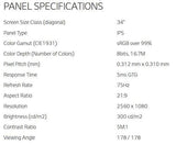 LG 34UM68-P 34-Inch 21:9 UltraWide IPS Monitor with FreeSync
