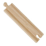 Wooden Train Track 52 Piece Set - 18 Feet Of Track Expansion And 5 Distinct Pieces - 100% Compatible with All Major Brands