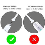 Replacement Toothbrush Heads Compatible with Phillips Sonicare Electric Toothbrush, 10 Pack