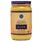 Organic Original Grass-fed Ghee, Butter by ANCIENT ORGANICS, 32 oz., Pasture Raised, Non GMO, Lactose - Casein - Gluten FREE, Certified KOSHER