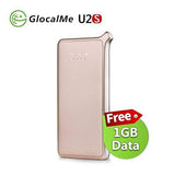 GlocalMe U2S 4G LTE High Speed Network Mobile Hotspot, Worldwide WiFi Portable Hotspot, Gold
