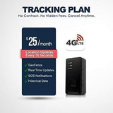 PRIMETRACKING Personal GPS Tracker - Mini, Portable, Track in Real Time - 4G LTE - with SOS Button  Locator Tracking Device - for Seniors, Kids, Cars