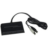 Mayflash GameCube Controller Adapter for Wii U, PC USB and Switch, 4 Port