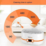 Ultrasonic Cleaner, Compact Professional Ultrasonic Jewelry Cleaner 20 Ounces(600ML) with Digital Timer, Watch Holder