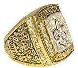 NEW ORLEANS SAINTS (Drew Brees) 2009 SUPER BOWL XLIV WORLD CHAMPIONS