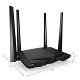 Tenda AC1200 Dual Band WiFi Router, High Speed Wireless Internet Router