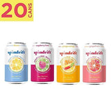 Spindrift Sparkling Water, 4 Flavor Variety Pack