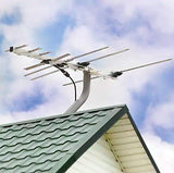TV Antenna - RCA Outdoor Yagi Satellite HD Antenna w/ 150 Mile Range (70+ Miles from Broadcast Epicenter)