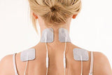 FDA cleared OTC HealthmateForever YK15AB TENS unit with 4 outputs, apply 8 pads at the same time, 15 modes Handheld Electrotherapy device USD723178S