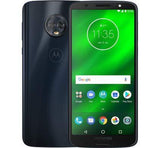 Motorola Moto G6 (32GB, 3GB RAM) Dual SIM 5.7" 4G LTE (GSM Only) Factory Unlocked Smartphone International Model XT1925-2 (Deep Indigo)