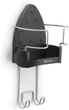 Brabantia Wall-Mounted Rest and Hanging Ironing Board Holder, Gray