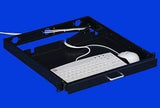 Raising Electronic 1U Rack Mount Sliding Keyboard Tray Cantilever