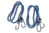 Ratchet Tie Down Straps - 4 Pk - 15 Ft- 500 Lbs Load Cap- 1500 Lb Break Strength- Cambuckle Alternative- Cargo Straps Includes 2 Bungee Cord