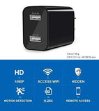 Spy Camera Wireless Hidden WiFi Camera with Remote Viewing, 2019 Newest Version 1080P HD Nanny Cam/Security Camera Indoor Video Recorder