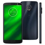 Motorola Moto G6 (32GB, 3GB RAM) Dual SIM 5.7" 4G LTE (GSM Only) Factory Unlocked Smartphone International Model XT1925-2 (Deep Indigo)