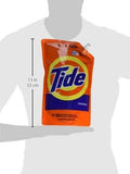 Tide Laundry Detergent Liquid, Original Scent, HE Turbo Clean, Pack of 3 Smart Pouches, 48 oz Each, 93 Loads Total