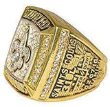 NEW ORLEANS SAINTS (Drew Brees) 2009 SUPER BOWL XLIV WORLD CHAMPIONS