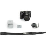 Canon PowerShot SX530 HS Digital Camera with 50x Optical Image Stabilized Zoom with 3-Inch LCD HD 1080p Video (Black)+ Extra Battery + 24GB 10 Card