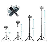Selfie Stick & Tripod Fugetek, Integrated, Portable All-In-One Professional, Heavy Duty Aluminum