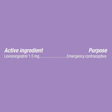 Option 2 Emergency Contraceptive - Levonorgestrel Tablet, 1.5 Mg