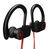 Otium Bluetooth Headphones, Best Wireless Earbuds IPX7 Waterproof Sports Earphones w/Mic HD Stereo Sweatproof in-Ear Earbuds Gym Running Headsets