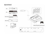Mayflash F300 Arcade Fight Stick Joystick for PS4 PS3 XBOX ONE XBOX 360 PC Switch NeoGeo mini