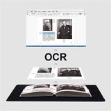 CZUR ET18 Pro Advanced Professional-Level Book & Document Scanner with Smart OCR for Mac and Windows, Patented Laser Auto-Flatten & Deskew Technology