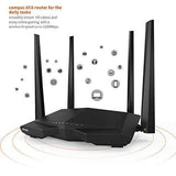 Tenda AC1200 Dual Band WiFi Router, High Speed Wireless Internet Router