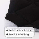 Reversible Sofa Cover, Couch Covers for 3 Cushion Couch, Couch Covers-Black/Gray