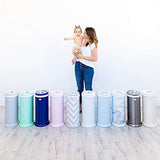 Ubbi Steel Odor Locking, No Special Bag Required Money Saving, Awards-Winning, Modern Design Registry Must-Have Diaper Pail, Gray
