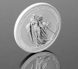 2019 DE BU GERMANIA 1 oz 999 Silver Coin $2 Uncirculated BM