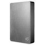 Seagate Backup Plus Portable 5TB External Hard Drive HDD – Silver USB 3.0 for PC Laptop and Mac, 2 Months Adobe CC Photography (STDR5000101)