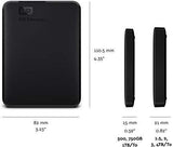 WD 3TB Elements Portable External Hard Drive - USB 3.0 - WDBU6Y0030BBK-WESN
