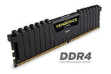 Corsair Vengeance LPX 16GB (2x8GB) DDR4 DRAM 3200MHz C16 Desktop Memory Kit - Black (CMK16GX4M2B3200C16)