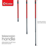 O-Cedar EasyWring Microfiber Spin Mop, Bucket Floor Cleaning System