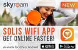 Skyroam Solis: Mobile WiFi Hotspot & Power Bank + 1-Year GoData Data Subscription