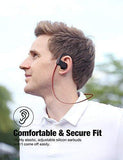 Otium Bluetooth Headphones, Best Wireless Earbuds IPX7 Waterproof Sports Earphones w/Mic HD Stereo Sweatproof in-Ear Earbuds Gym Running Headsets