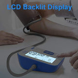 Blood Pressure Monitor Upper Arm, LOVIA Accurate Automatic Digital BP Machine for Home Use with Cuff 22-40cm, 2×120 Sets Memory, LCD Backlight
