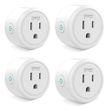 Smart plug, Gosund Mini Wifi Outlet Works With Alexa, Google Home & IFTTT, No Hub Required, Remote Control Your Home Appliances from Anywhere