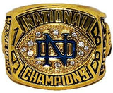 NOTRE DAME FIGHTING IRISH (Lou Holtz) 1988 BCS NATIONAL CHAMPIONS