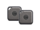 Tile Sport - Key Finder. Phone Finder. Anything Finder (Graphite) - 2 Pack