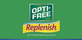 Opti-Free Replenish Multi-Purpose Disinfecting Solution with Lens Case, Twin Pack, 10-Ounces Each