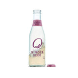 Q Mixers Ginger Beer, Premium Cocktail Mixer, 6.7 oz (24 Bottles)