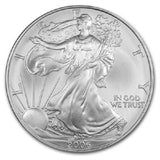 2006 - 1 Ounce American Silver Eagle Low Flat Rate Shipping .999 Fine Silver Dollar Uncirculated US Mint