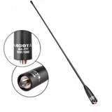 Authentic Genuine Nagoya NA-771 15.6-Inch Whip VHF/UHF (144/430Mhz) Antenna SMA-Female