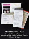 Japan prepaid SIM Card (Unlimited Data / 16 Days) - Fast 4G/LTE and Great Reception Japan Local SIM