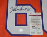 William Perry Autographed Jersey - Clemson Tigers #66 Orange - JSA Certified
